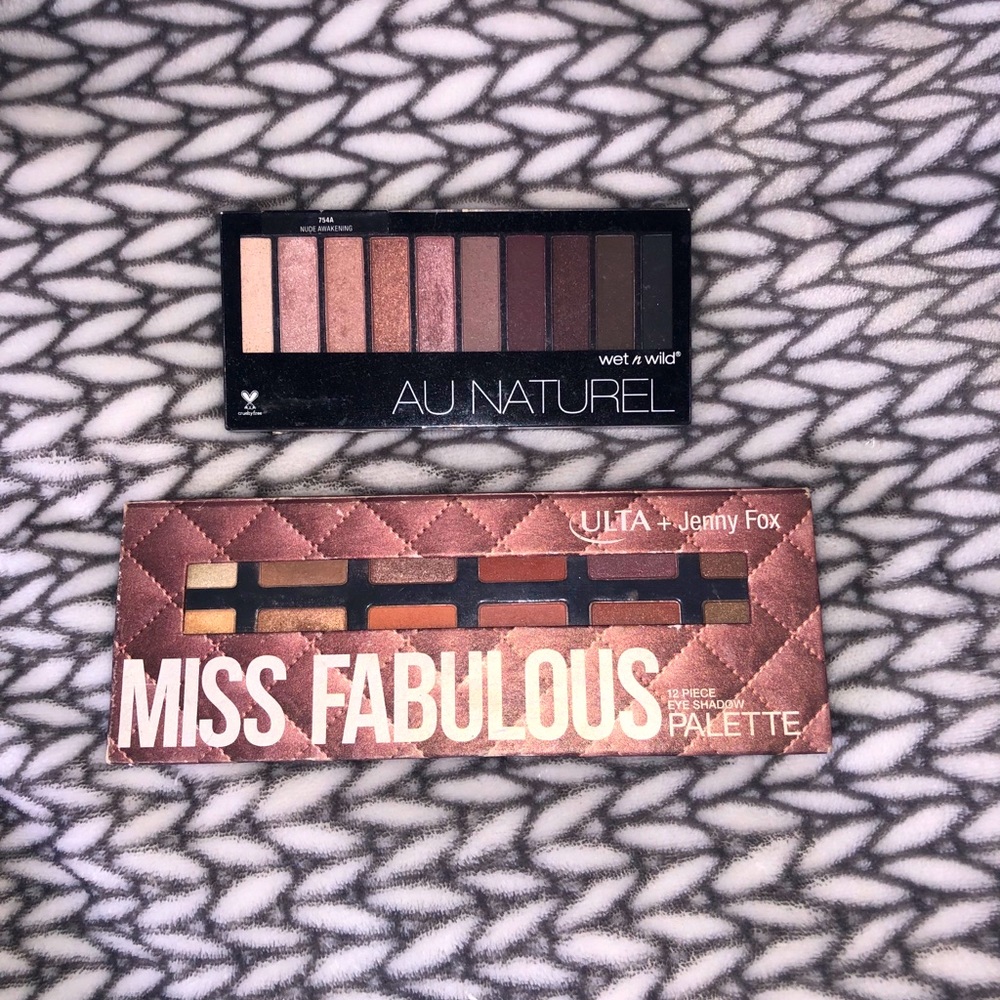 ULTA & WET’N’WILD eyeshadow pallets